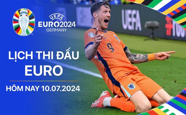 Lich thi dau Euro 2024 dem nay 10/7